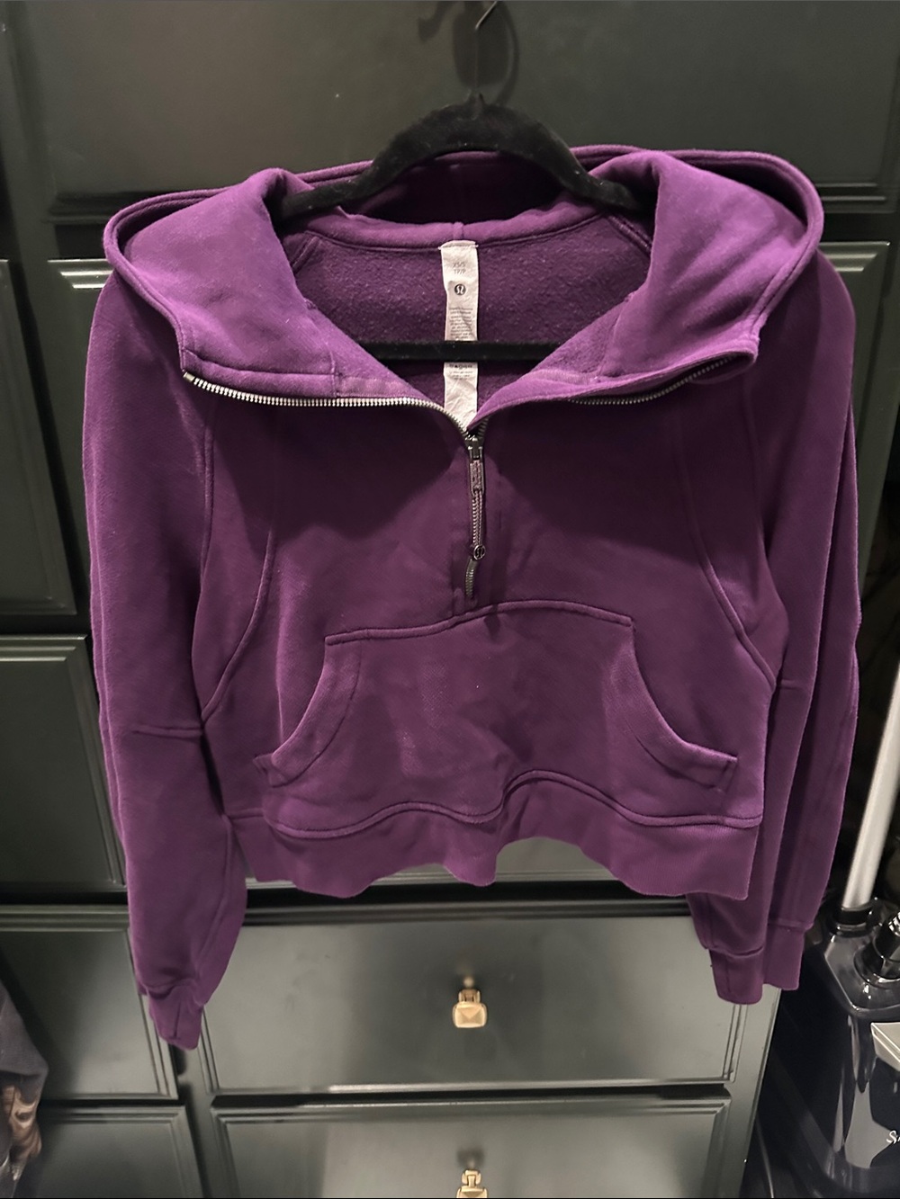XS/S Lululemon Women’s Purple Half-Zip Hoodie